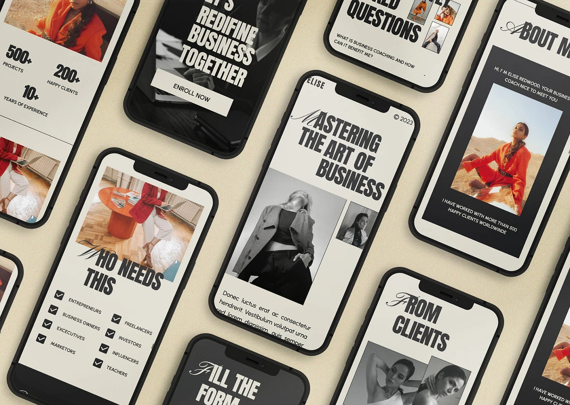 Mastering The Art of Business Template